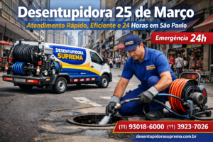 Desentupidora 25 de Março