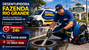 Desentupidora Fazenda Rio Grande