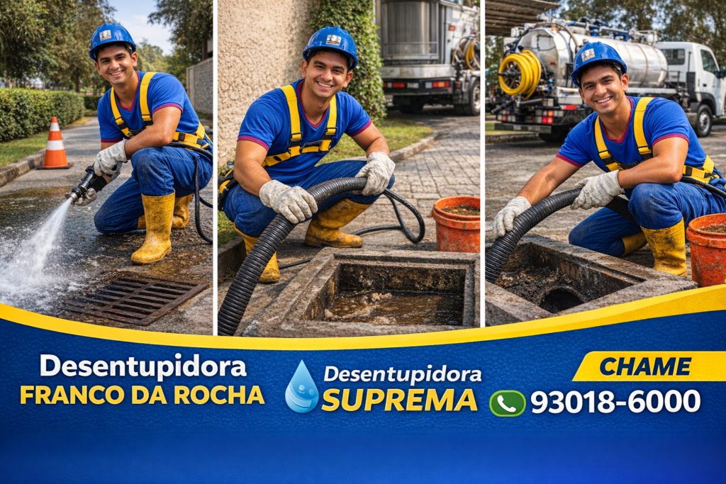 Desentupidora Franco da Rocha