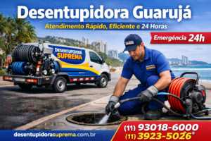 Desentupidora Guarujá