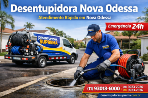 Desentupidora Nova Odessa