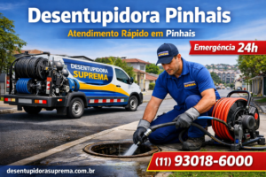 Desentupidora Pinhais