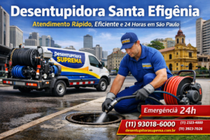 Desentupidora Santa Efigênia