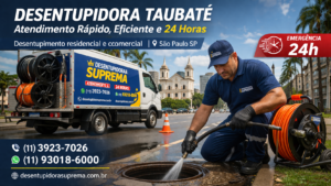 Desentupidora Taubaté