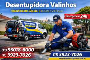 Desentupidora Valinhos
