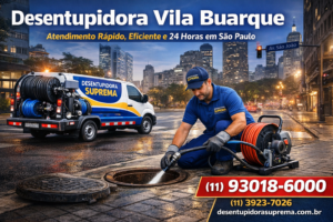 Desentupidora Vila Buarque