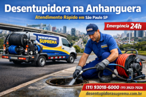 Desentupidora na Anhanguera