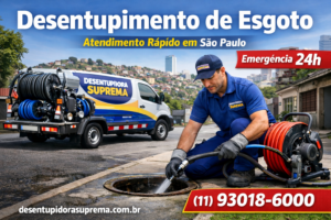 Desentupimento de Esgoto