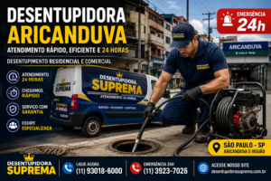 Desentupidora Aricanduva