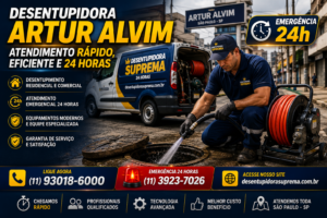 Desentupidora Artur Alvim