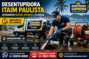 Desentupidora Itaim Paulista