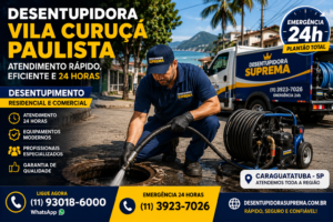 Desentupidora Vila Curuçá