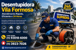 Desentupidora Vila Formosa