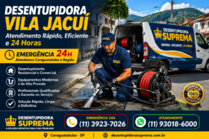 Desentupidora Vila Jacuí
