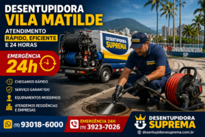Desentupidora Vila Matilde