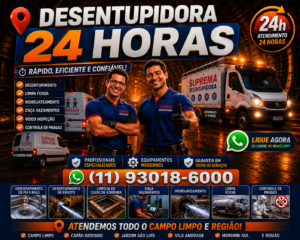 desentupidora 24 horas
