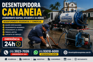 Desentupidora Cananéia